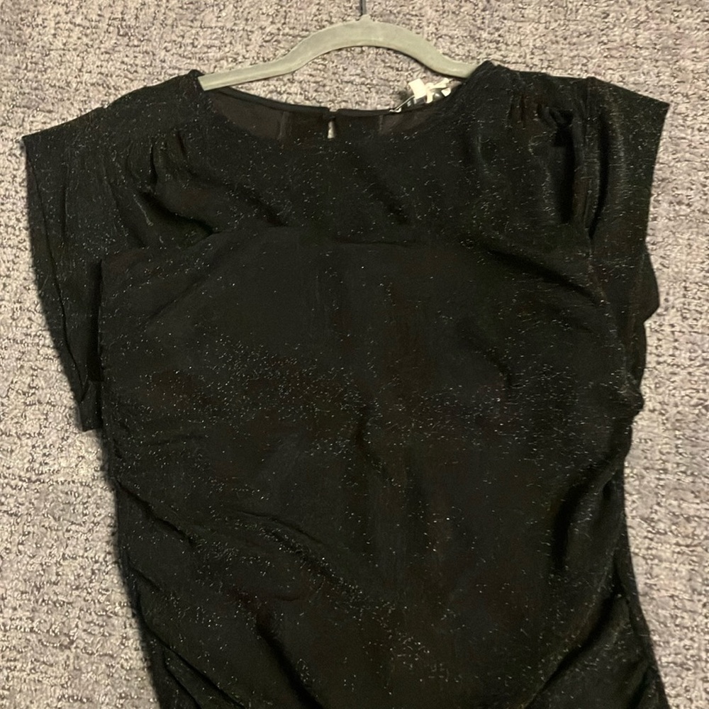 SOLD Z Supply Glittery Black Top